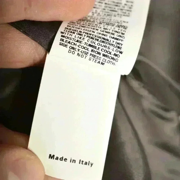 ALBERTA FERRETTI Grey Wool  Sequin 3/4 Sleeve Knee Length Tunic Dress 6US Italy - Picture 11 of 12